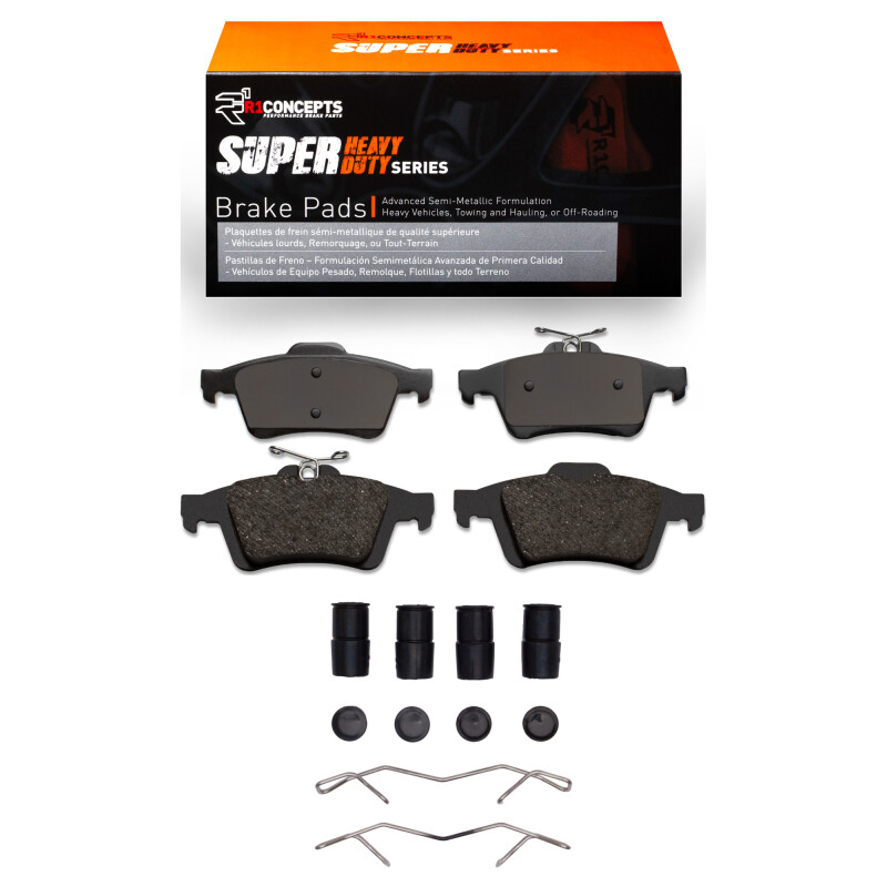 Cadillac BLS Brake Pads - Rear - R1 Concepts - Super Duty - `03-`23